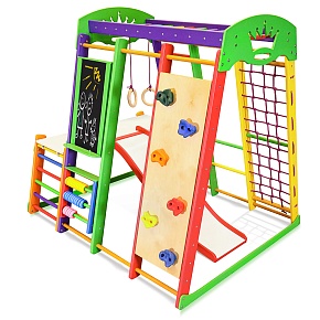 Спортивный комплекс для дома  SportBaby «Акварелька Plus 1-4»