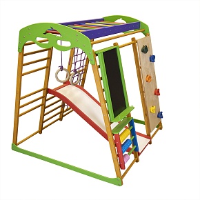 Детский спортивный комплекс для квартиры SportBaby Карамелька Plus 4