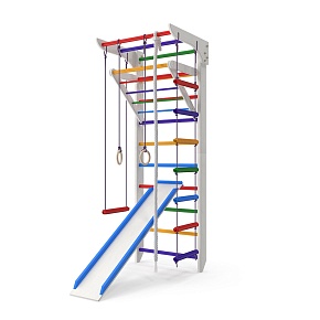 Спортивный уголок SportBaby «White & Color 3-240»