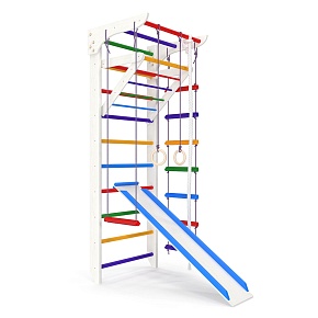 Спортивный уголок SportBaby «White & Color 3-220»